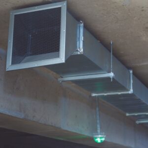 furnace vent and air duct