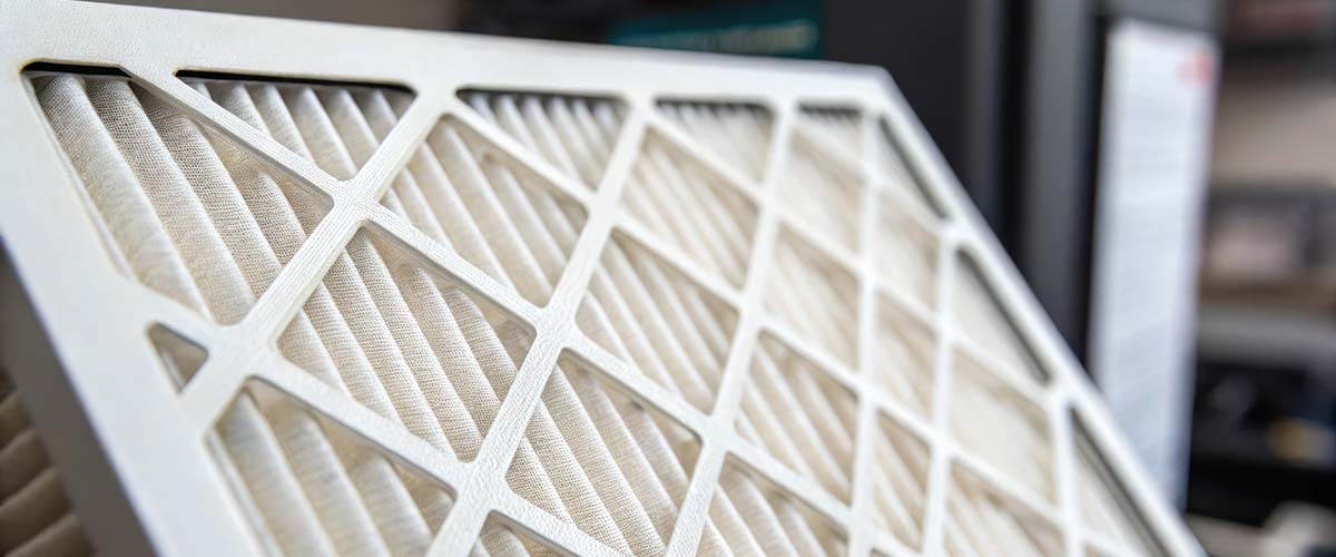 What are MERV ratings and why do they matter - closeup of HVAC filter